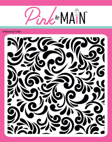 Swirly 6x6 Embossing Folder