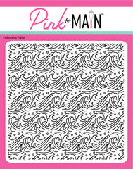 Beach Waves 6x6 Embossing Folder