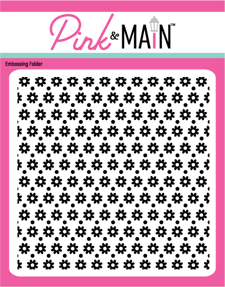 Daisy Dots 6x6 Embossing Folder