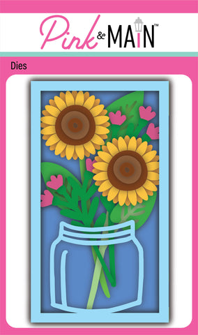 Sunflowers Pop Up Card Dies