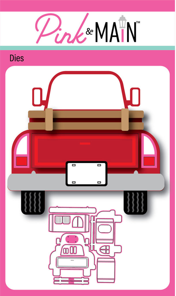 Truck Pop Up Card Dies