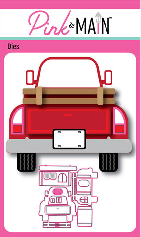 Truck Pop Up Card Dies