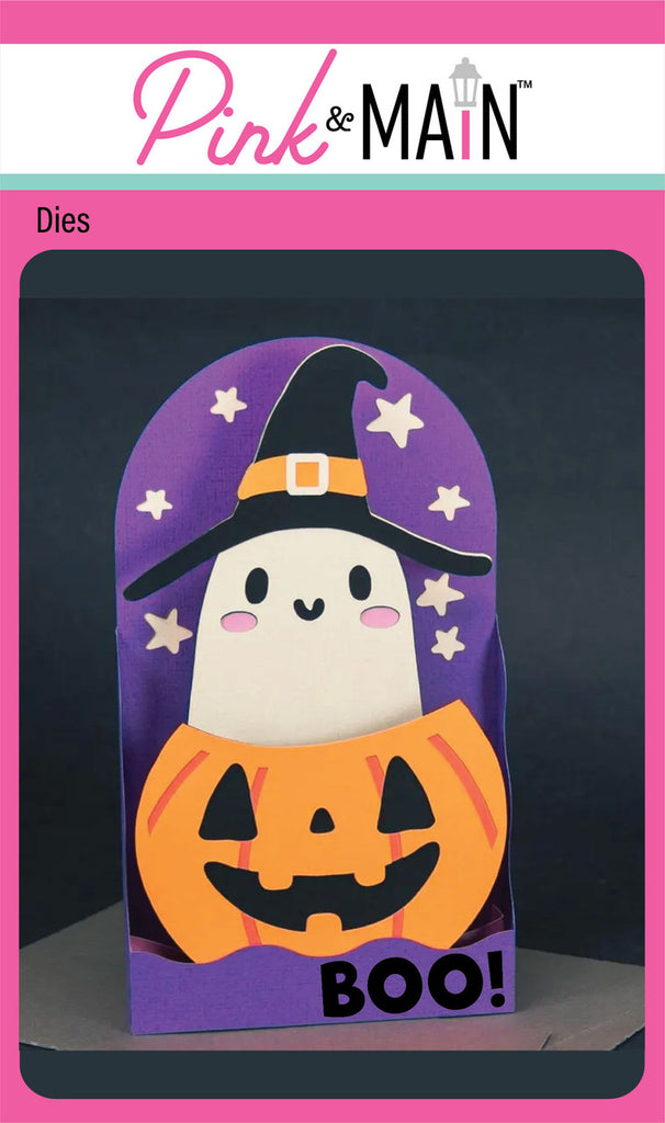 Pumpkin Ghost Pop up Card Dies