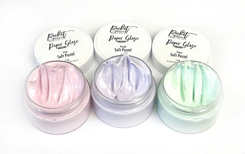 Paper Glaze Velvet Soft Pastel Sampler Set