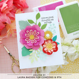 Paper Posy Embossing Folder (2D) 6 x 6