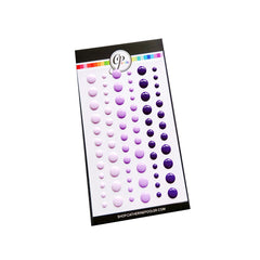 Party Violets Enamel Dots
