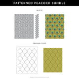 Patterned Peacock Inlay Dies