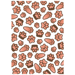 Paw Prints - 3D Embossing Folder