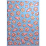 Paw Prints  - 3D Embossing Folder