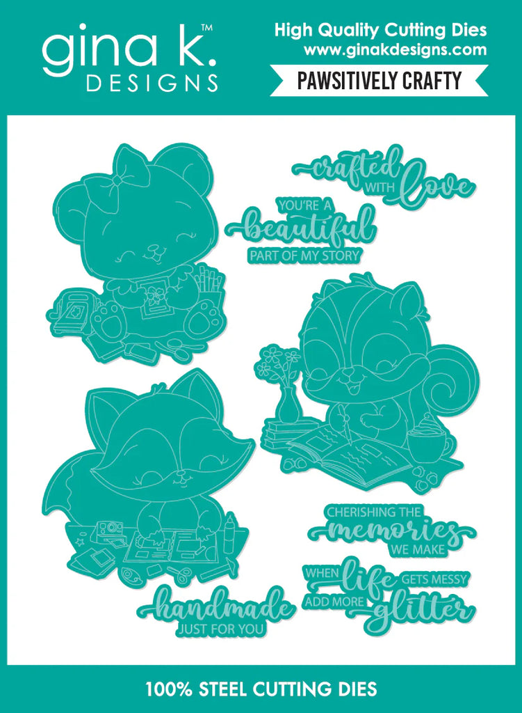 Pawsitively Crafty Die Set
