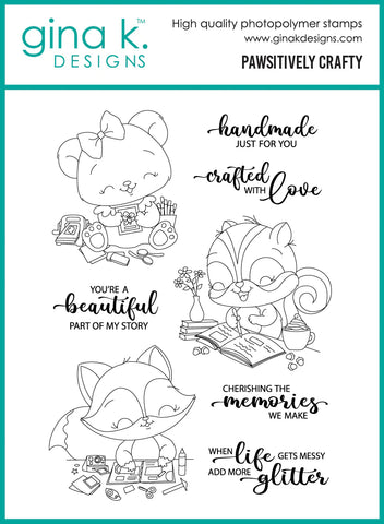 Pawsitively Crafty Stamp Set