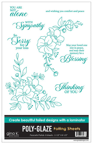 Poly-Glaze Peaceful Petals
