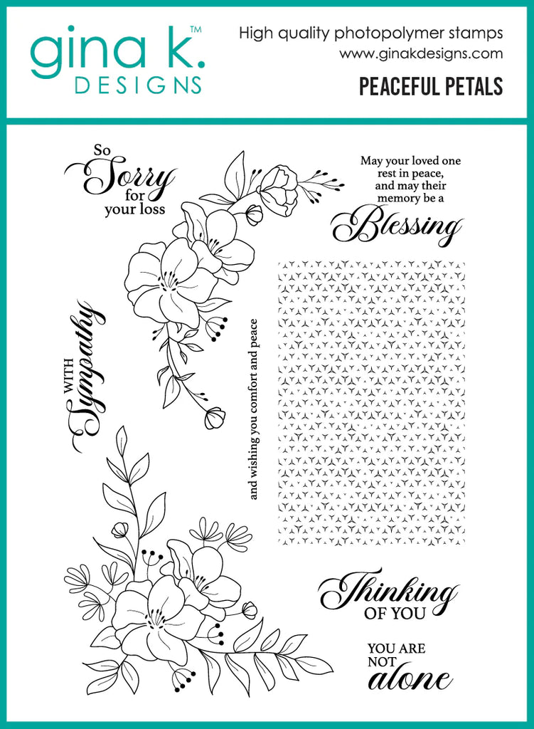 Peaceful Petals Stamp Set
