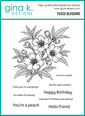 Peach Blossoms Stamp Set