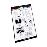 Peeking Forest Friends Stamp Set