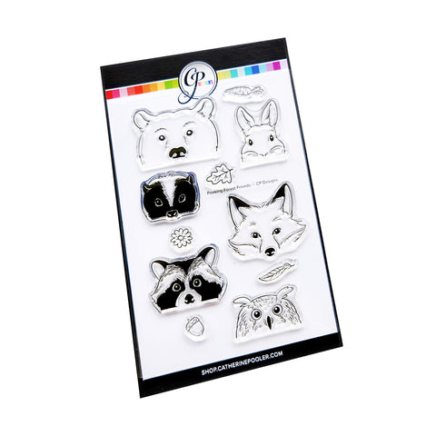 Peeking Forest Friends Stamp Set