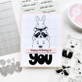 Peeking Forest Friends Stamp Set