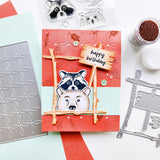 Peeking Forest Friends Stamp Set