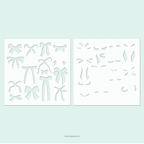 Perfectly Tied Stencil Pack (2 qty; 6 x 6)