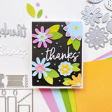 Scripted Sentiments Trio Word Dies