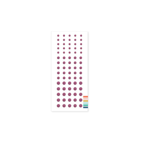 Enamel Dots: Plumberry