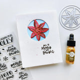 Jolly Jingle Sentiments Stamp and Die Bundle