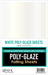 POLY-GLAZE White Poly-Glaze Sheets