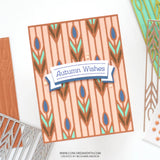 Prairie Wheat Card Front Die