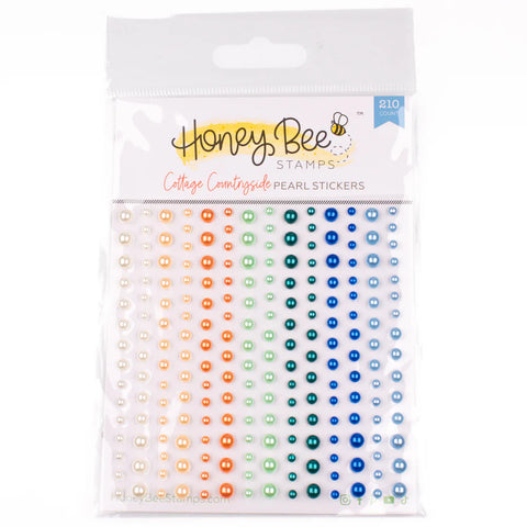 Cottage Countryside Pearls Stickers - 210 Count