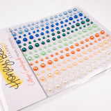 Cottage Countryside Pearls Stickers - 210 Count