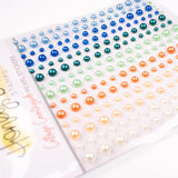 Cottage Countryside Pearls Stickers - 210 Count