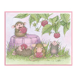 Berry Good Cling Rubber Stamp from the Spring Collection by House-Mouse Designs
