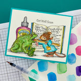 Froggy Throat Cling Rubber Stamps from the House-Mouse Everyday Collection