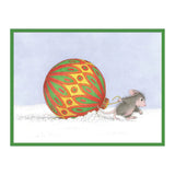 Bringing Christmas to You Cling Rubber Stamp Set from the House-Mouse Holiday Collection