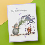 Flower Shower Cling Rubber Stamp Set from the House-Mouse Spring Has Sprung Collection