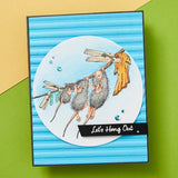 Breezy Day Cling Rubber Stamp Set from the House-Mouse Spring Has Sprung Collection