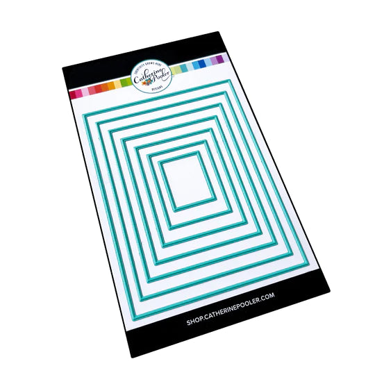 Rectangle Frames Hot Foil Plates – Bumbleberry Papercrafts Ltd