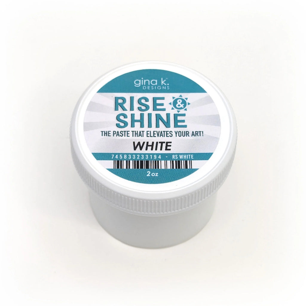 Rise and Shine Stencil Paste- White