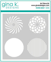 Round About Stencil