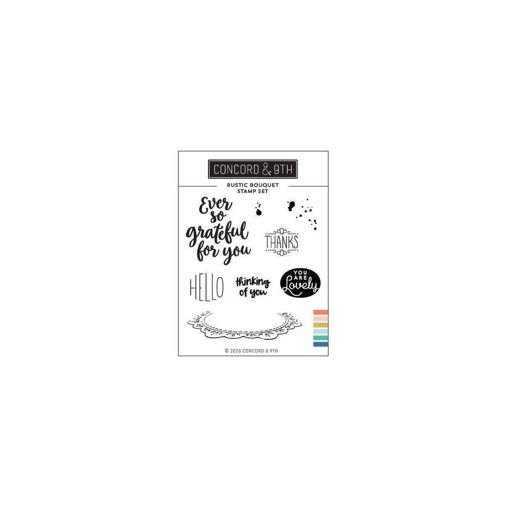 Rustic Bouquet Stamp Set (3 x 4)
