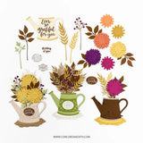Rustic Bouquet Dies