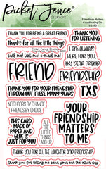 Friendship Matters Coordinating Dies*