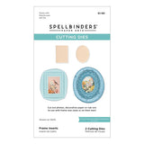 2 Pack Frames Wax Seal Stamps & Dies Bundle from the Holiday Magic Collection