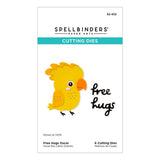 Free Hugs Oscar Etched Dies from the Cheerful Chirps Collection