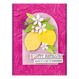 Citrus Spritz Etched Dies from the La Dolce Vita Collection