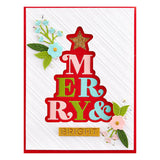 Matrices gravées Merry &amp; Bright de la collection Merry &amp; Bright