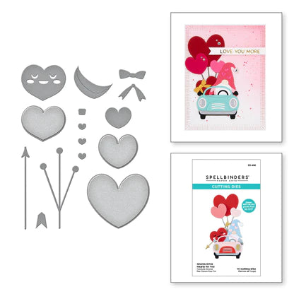 Matrices gravées Gnome Drive Hearts for You de la collection Gnome Drive