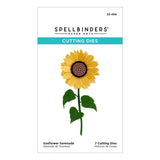 Sunflower Serenade Etched Dies from the Serenade of Autumn Collection