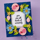 Flawless Sentiments Press Plate & Die Set from the Gorgeous You Collection