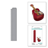 Majestic Guitar Box Side Panels Etched Dies from the Bibi's Musical Notes Collection by Bibi Cameron
